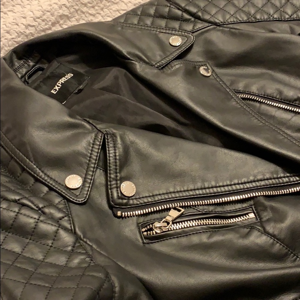 leather jacket express - Picture 4 of 6